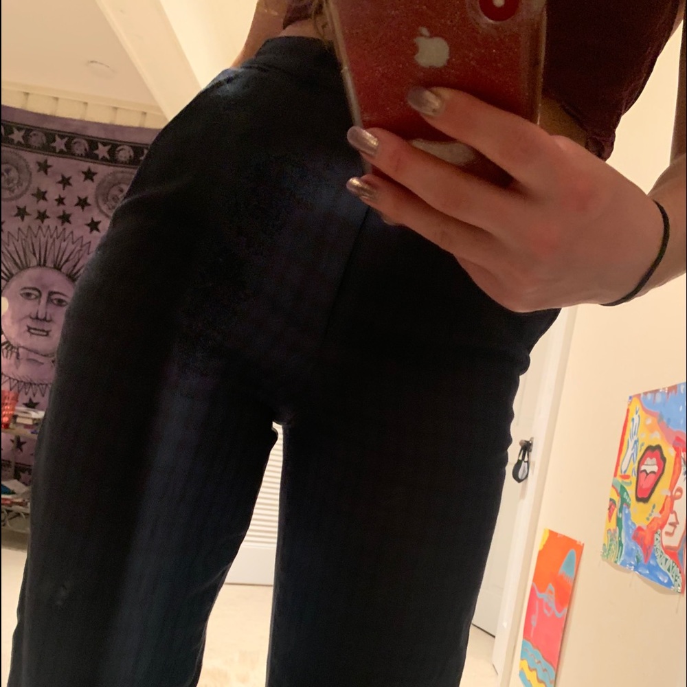 Vintage thrifty high waisted checkered pants